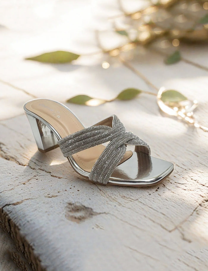 Sliver Fancy Slippers