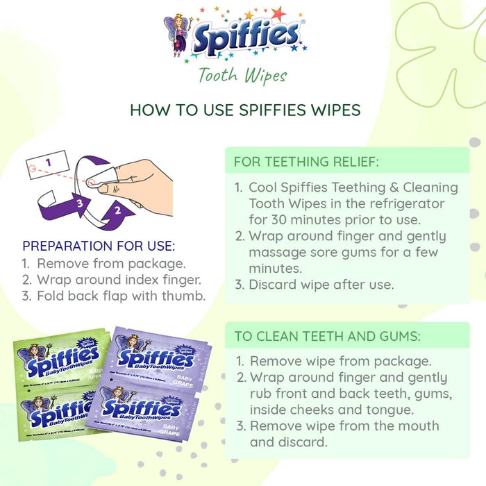 Spiffies Toothwipes