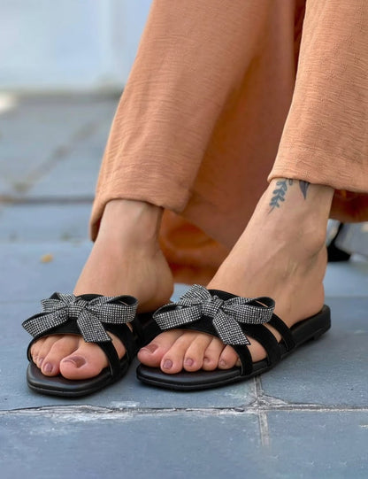 Stylish Black Women Slippers