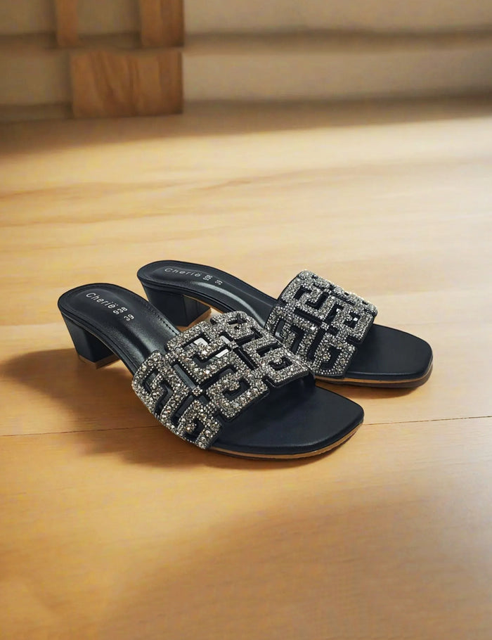 Stylish Black Women Slippers