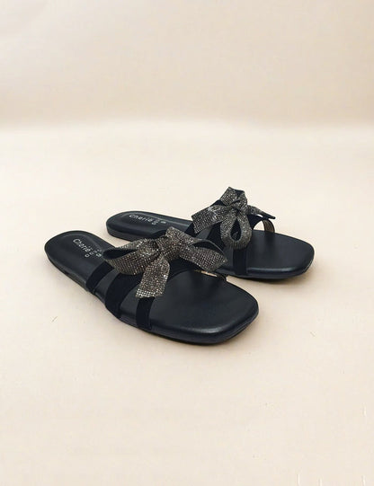 Stylish Black Women Slippers