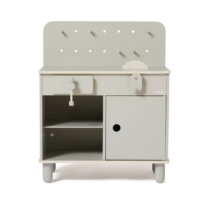 The Workbench, Grey PLAY the-workbench-natural-grey  flexa-com.myshopify.com