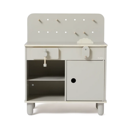 The Workbench, Grey PLAY the-workbench-natural-grey  flexa-com.myshopify.com