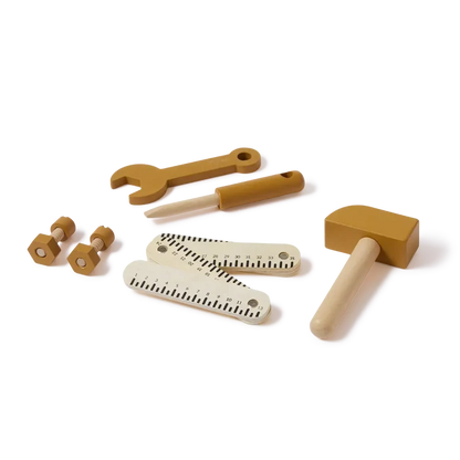 Tool set, 8 pcs, Handpainted, Yellow PLAY ACTIVE flexa-com.myshopify.com