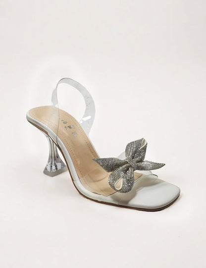 White Fancy Sandals