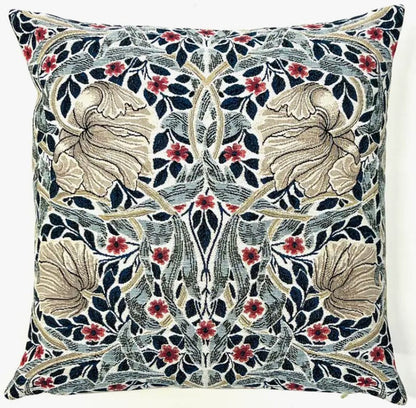 William Morris Pimpernel English Deco Tapestry Pillow