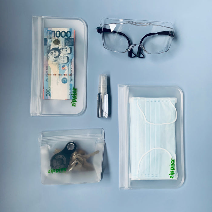 Zippies Reusable Lay Flat Bags